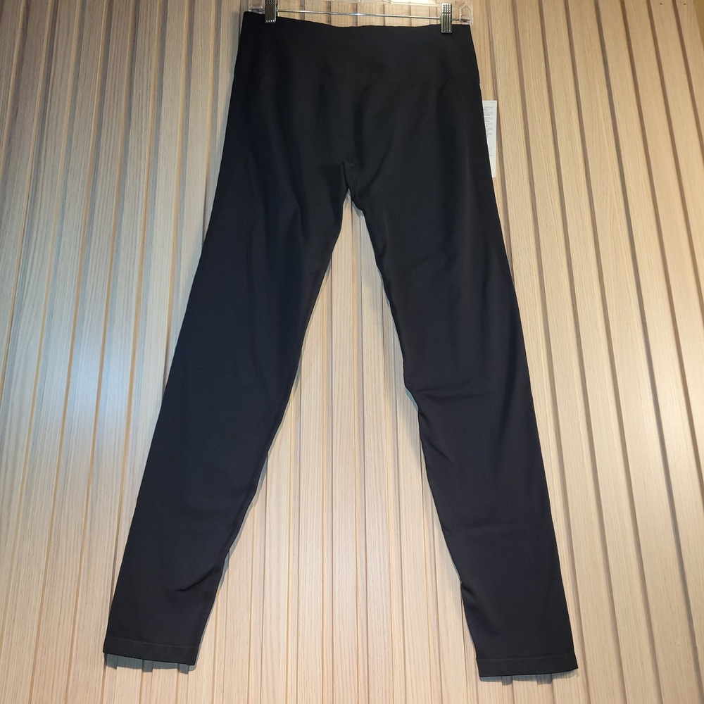 Brxl Women Black High Waisted Scrunch Butt Seamless Leggings XL NWT